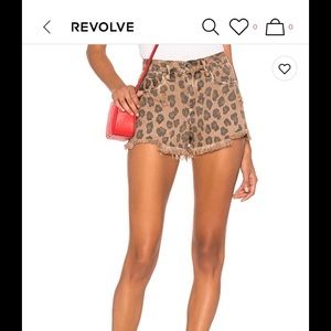 blankNYC High rise catwalk shorts